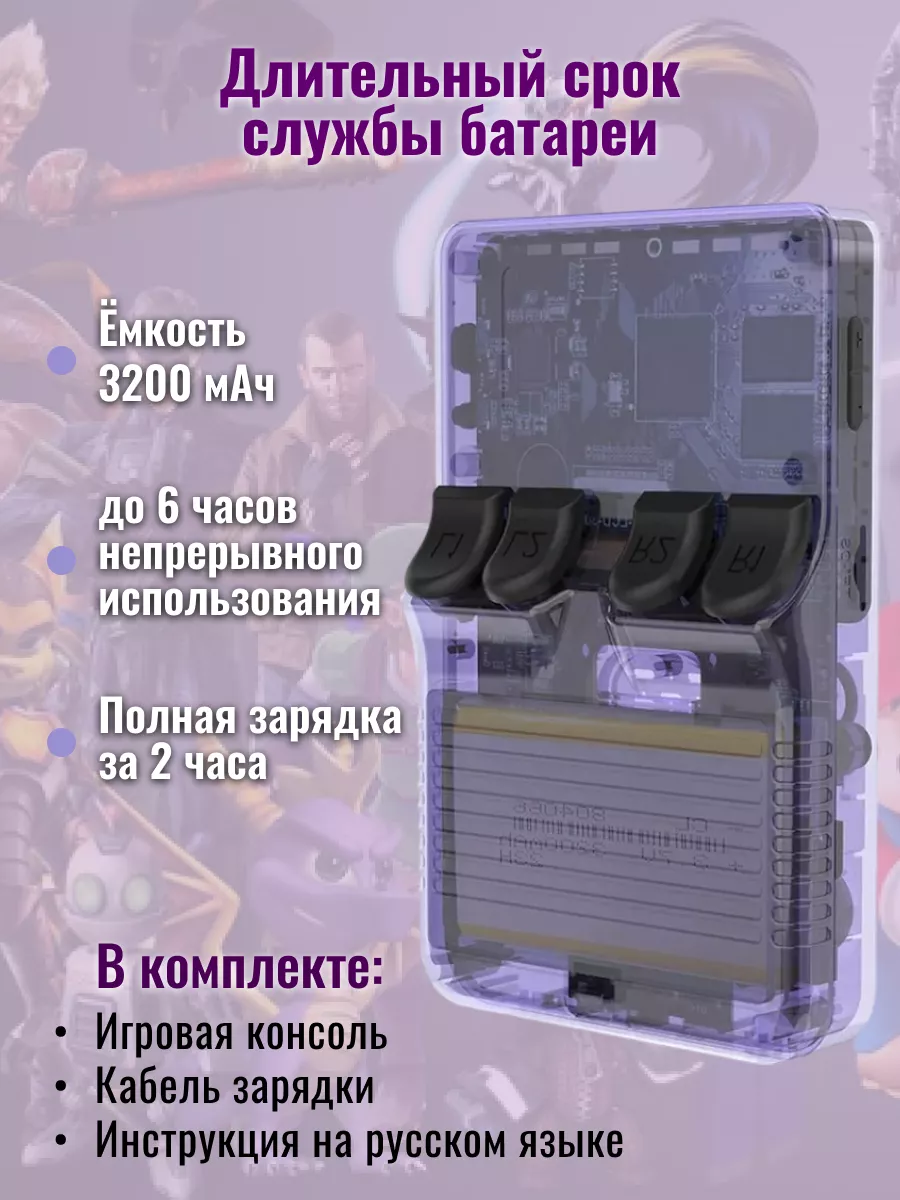 Игровая приставка портативная консоль Data Frog R36S RetroideR 217959102  купить за 5 478 ₽ в интернет-магазине Wildberries