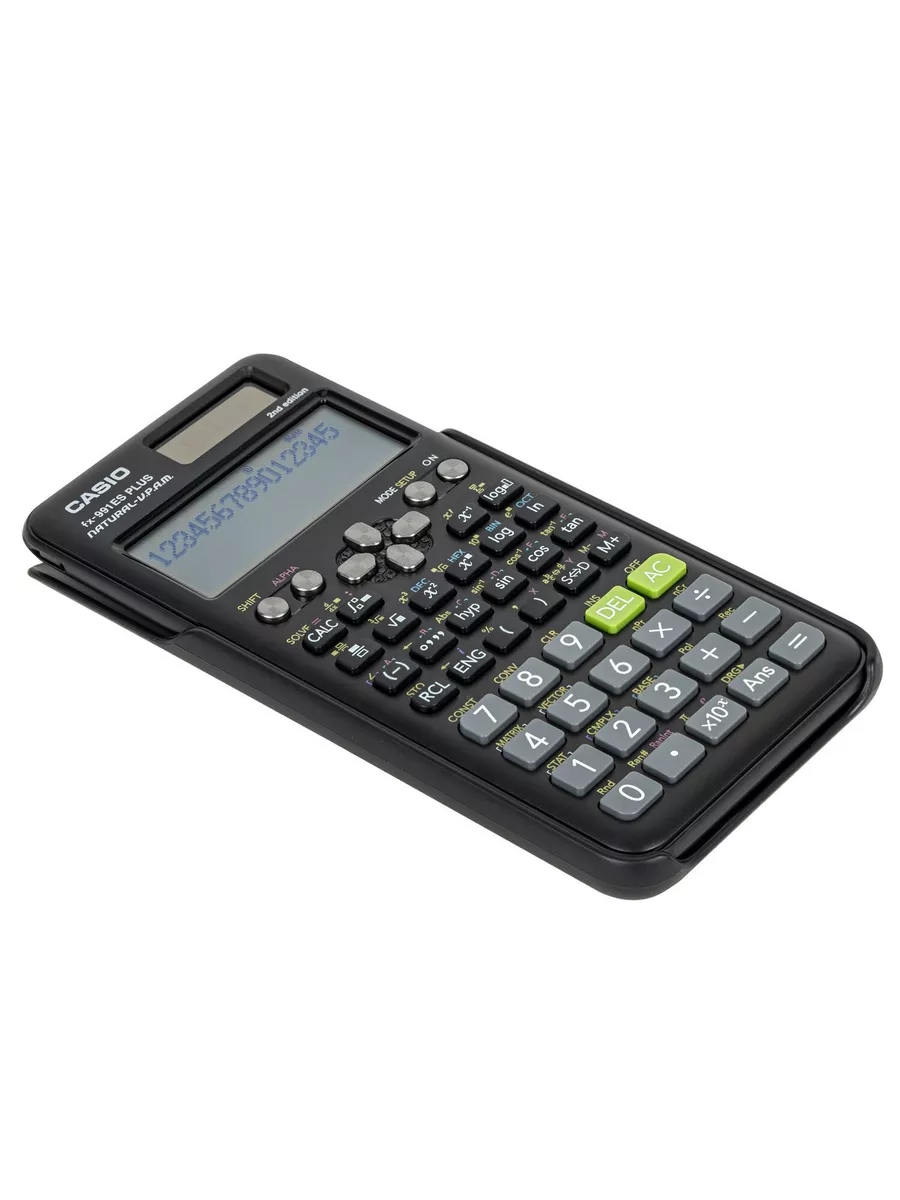 Калькулятор инженерный FX-991ES PLUS-2 (162х77 мм), 417 фун CASIO 217979167  купить за 3 567 ₽ в интернет-магазине Wildberries