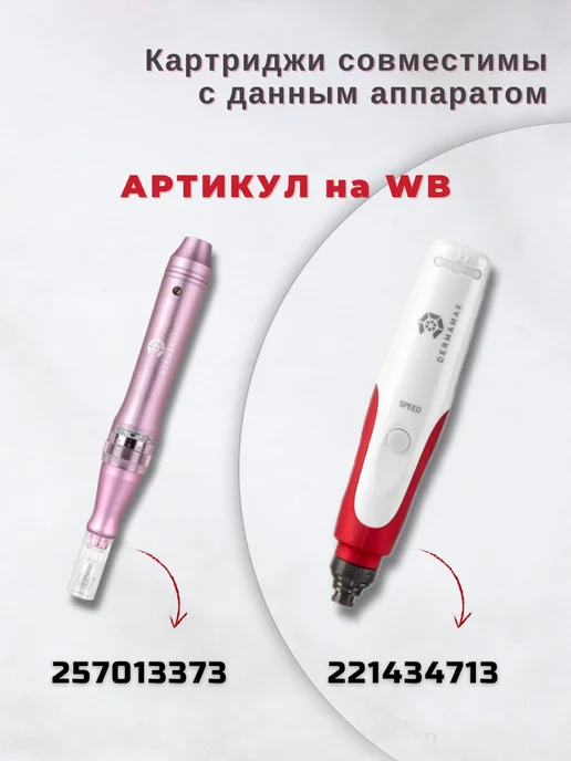 DERMAMAX Картридж 36 игл для микропена белый байонет, 5 шт, 5 шт, фото 7