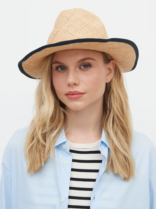 TOMMY HILFIGER Шляпа соломенная фетровая, зеленый