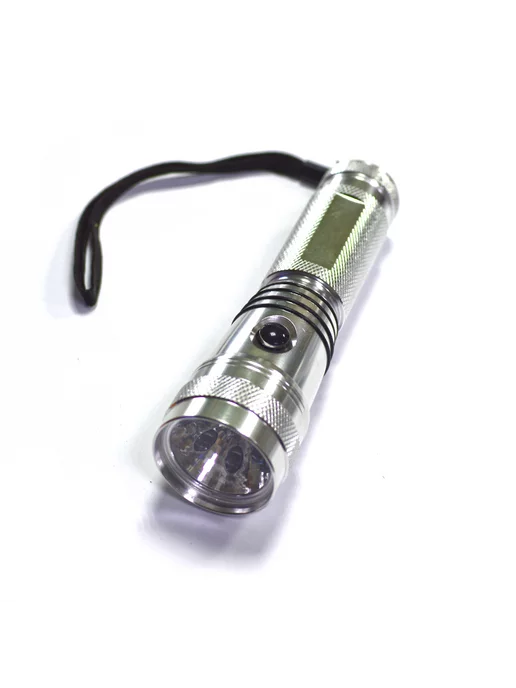 ПСВ Фонарик Light, серебристый, 14 см, серебристый