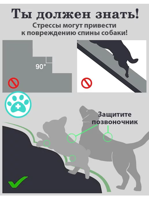 Meowso Лестница для животных кошачий диван и кровать 50cm, серый, фото 3