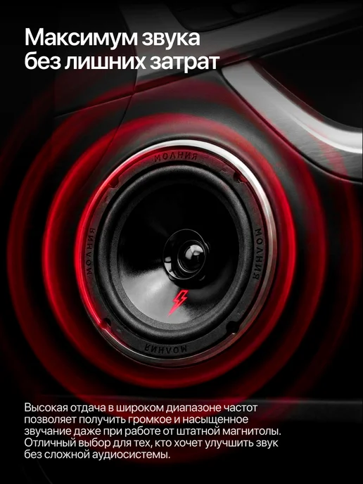 URAL Динамики 20 в машину Урал МЛ 200, черный, фото 3
