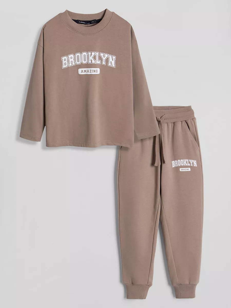 Лонгслив + брюки, Portabella 17-1316