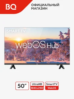 Смарт телевизор 50FS32B Черный 50" BQ 218146582 купить за 26 989 ₽ в интернет-магазине Wildberries