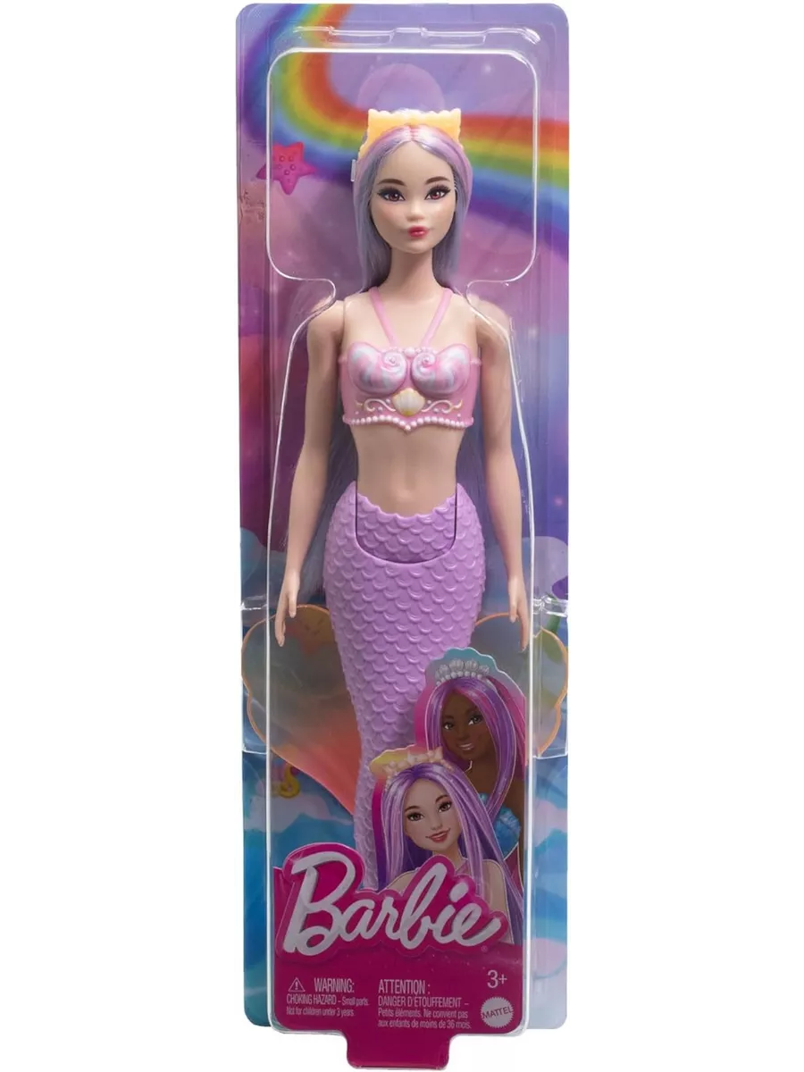 Кукла Барби русалка HRR06 Barbie 218193045 купить в интернет-магазине  Wildberries