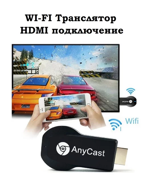 MRM WiFi адаптер транслятор для телевизора HDMI, вариант, фото 7