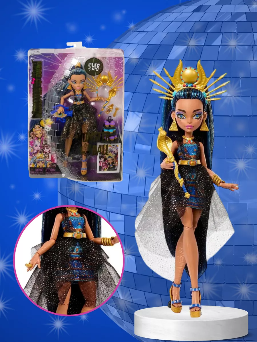 Кукла Monster High Series Monster Ball Cleo HNF70 Monster High 218231614  купить за 4 931 ₽ в интернет-магазине Wildberries