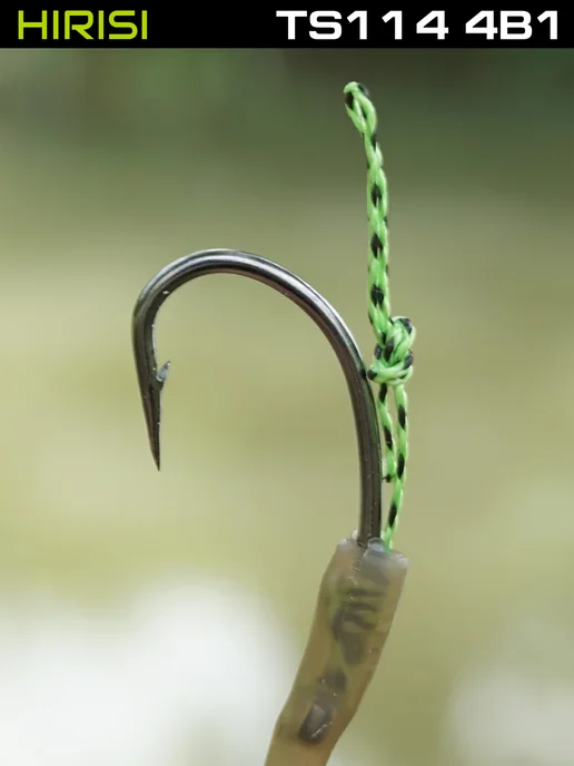 HIRISI tackle Поводки карповые готовые TS114 № 2-8 4в1 24 шт, 24 шт, фото 4