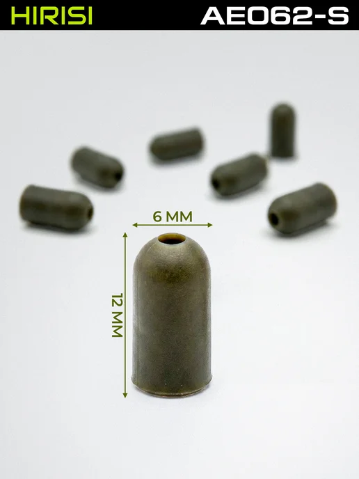 HIRISI tackle Отбойник буферная бусина AE062-S 25 шт, 25 шт, фото 2
