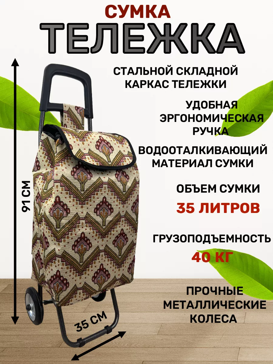 Сумка тележка