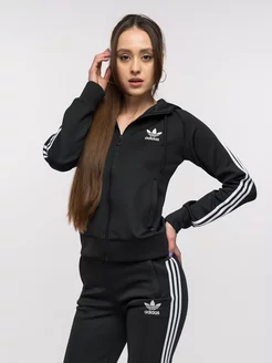 Спортивный костюм на молнии для лета adidas 218267825 купить за 5 636 ₽ в интернет-магазине Wildberries