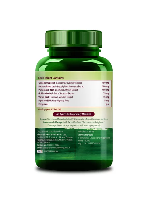 Himalayan Organics Plant Based Kidney Detox, 60 капс 500мг, вариант, фото 3