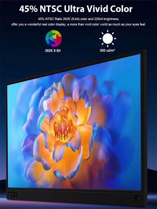Zeuslap 15.6'' 120Гц Портативный монитор для ПК Switch PS5, вариант, фото 3
