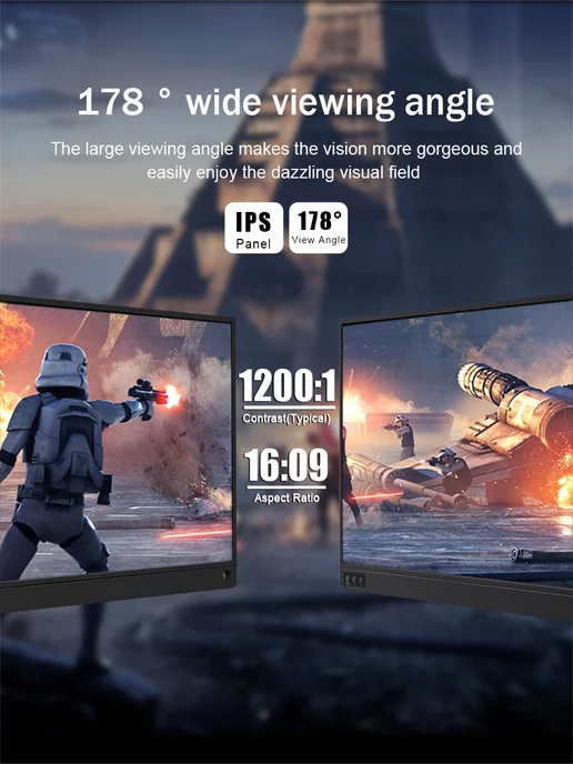Zeuslap 15.6'' 120Гц Портативный монитор для ПК Switch PS5, вариант, фото 4