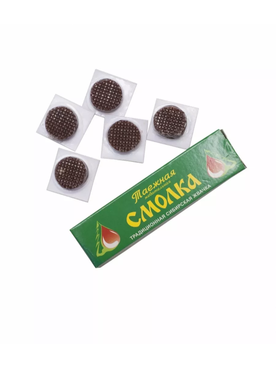 Таёжная смолка жевательная
