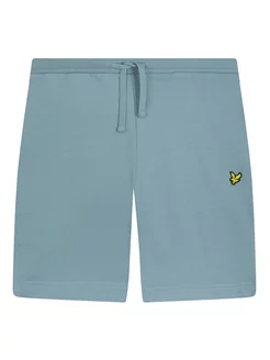 Шорты спортивные бирюзовые хлопок 100% Lyle & Scott 218352302 купить за 2 652 ₽ в интернет-магазине Wildberries