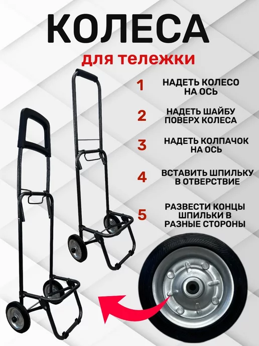 WAY-SHOP Сумка тележка, синий, фото 6
