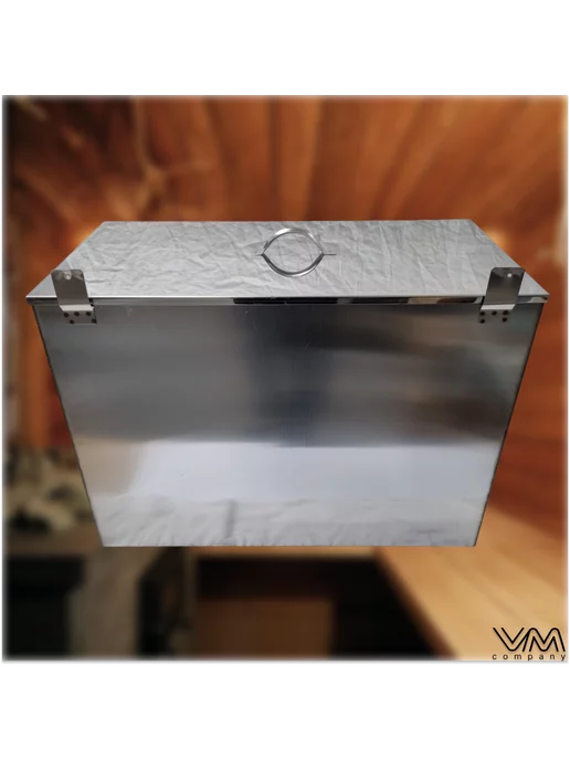 VM-company Бак для бани и сауны 110 литров из нержавеющей стали, серый, фото 6