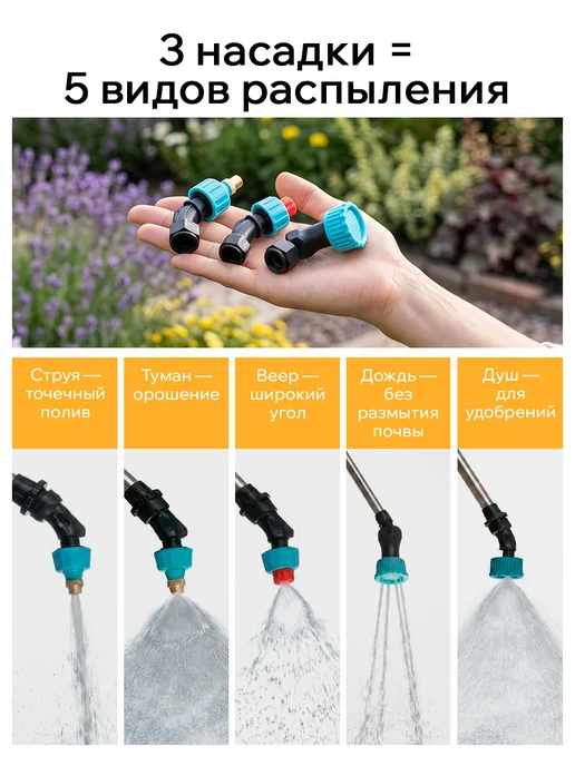 Classmark Мощный Опрыскиватель аккумуляторный садовый 5 л, 5 л, фото 4