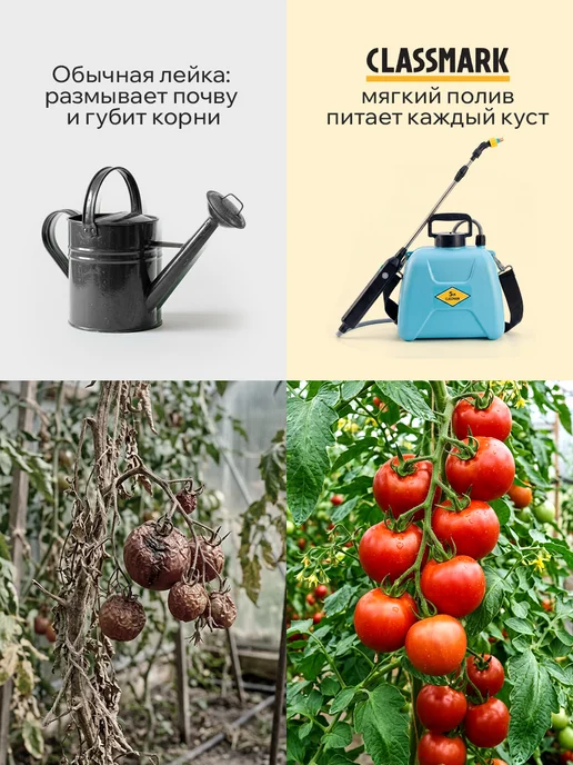 Classmark Мощный Опрыскиватель аккумуляторный садовый 5 л, 5 л, фото 7