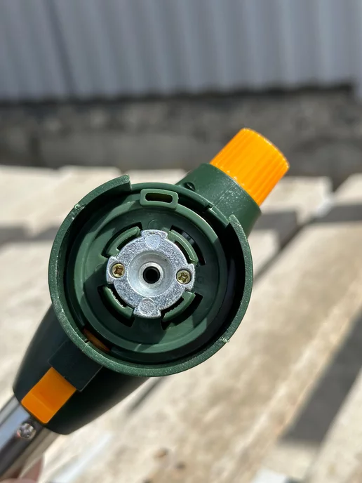 Jadever Tools Газовая горелка для баллончика с пьезоподжигом, зеленый, фото 6