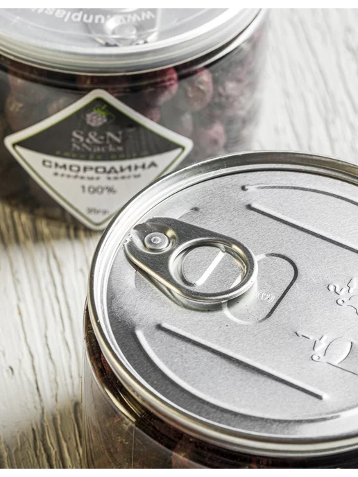 S&N SNacks Черная смородина сублимированная целая ягода без сахара 35 г, 35 г, фото 6