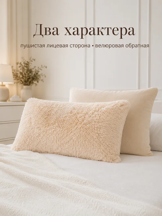JANVÉ Подушка декоративная 50х70 для интерьера, 50x70, фото 2