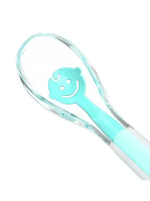 Babyono Ложечка для введения прикорма BABY SMILE, голубой, фото 5