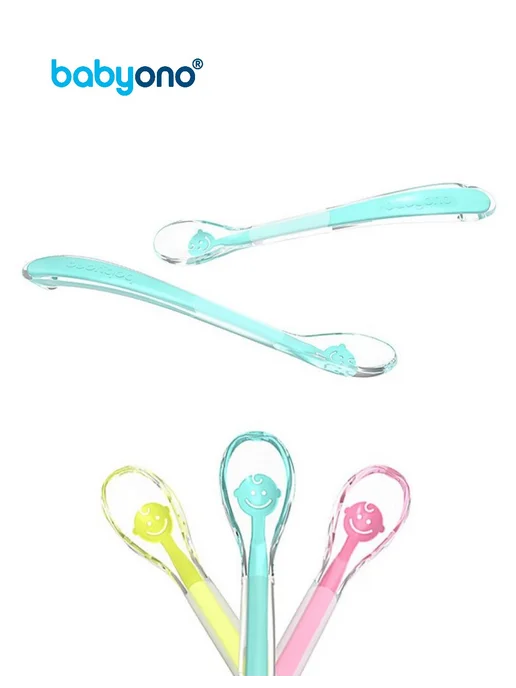 Babyono Ложечка для введения прикорма BABY SMILE, голубой, фото 8