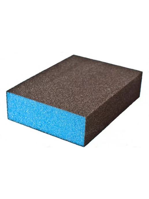 abrafoam Губка шлифовальная 4х сторонняя, Р60, Р100, Р150 100x68x25мм, 100x68x25 мм, фото 2