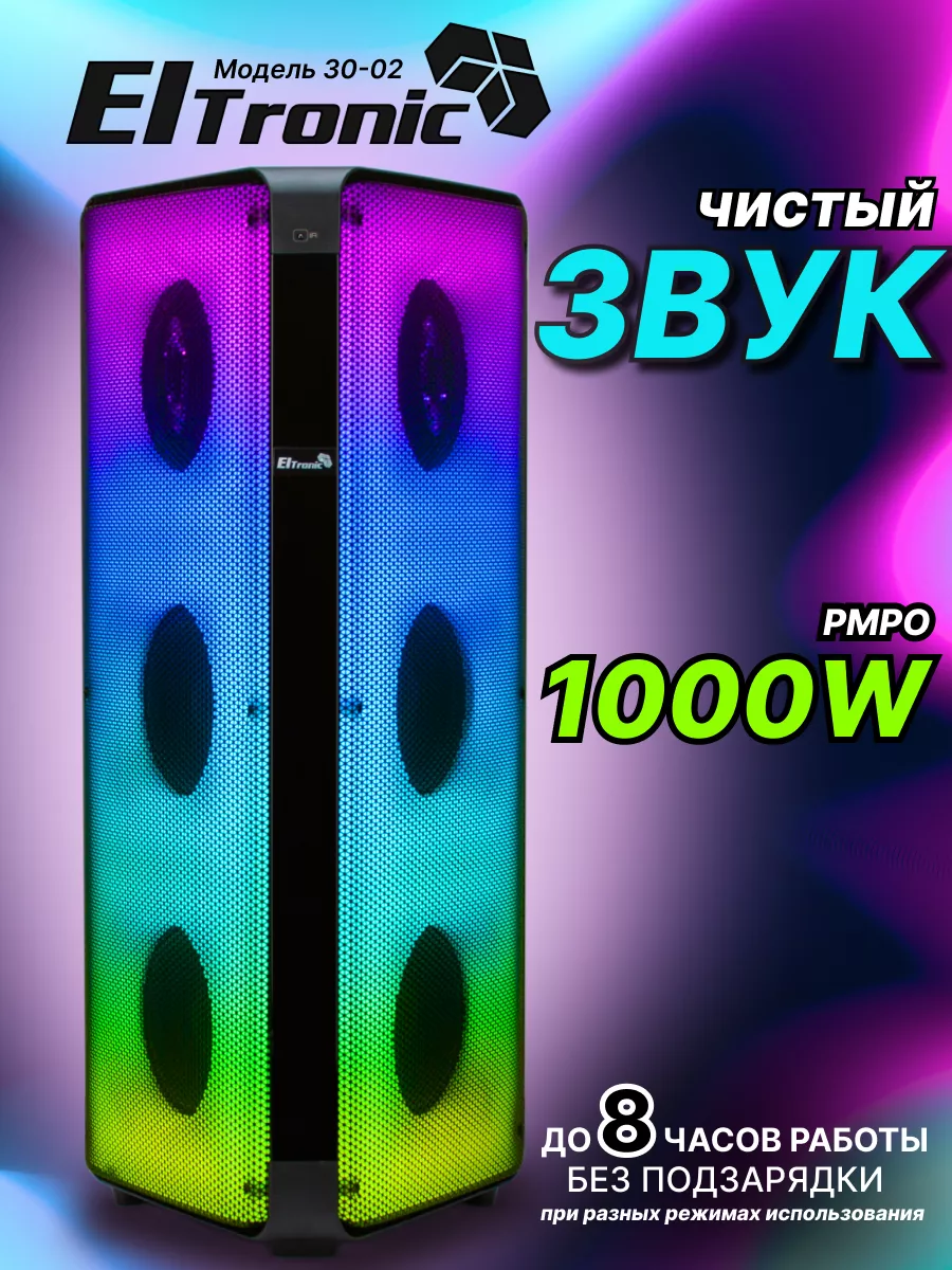 Колонка 30-02 FIRE BOX ELTRONIC ELTRONIC 218448509 купить за 17 528 ₽ в  интернет-магазине Wildberries