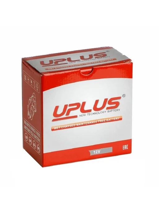 Uniplus Аккумулятор UPLUS High AGM 8 Ач прямая залитый EB9B-4, вариант, фото 2