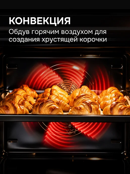 Zigmund & Shtain Духовой шкаф электрический встраиваемый 60 см E 161 B, черный, фото 5