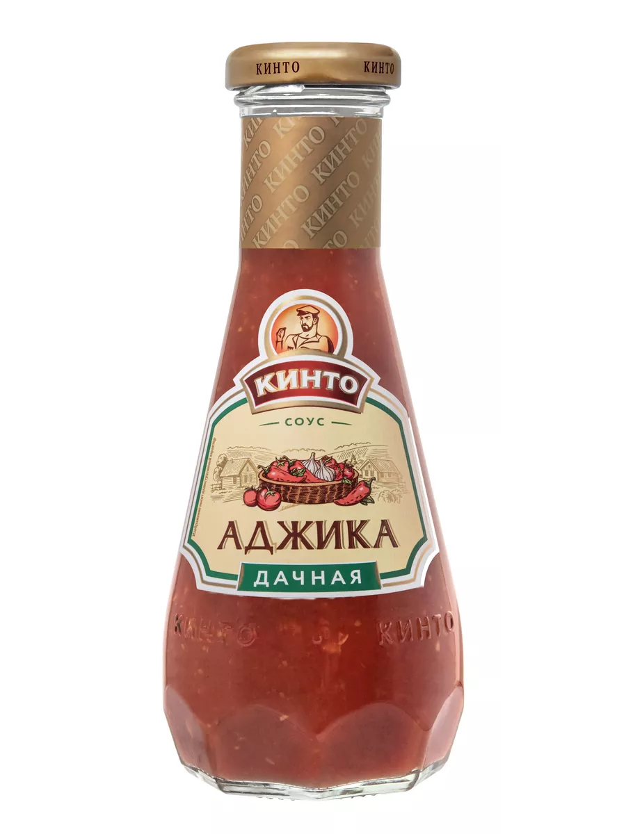 Соус томатный "Аджика Дачная" ТМ "Кинто", 300 гр