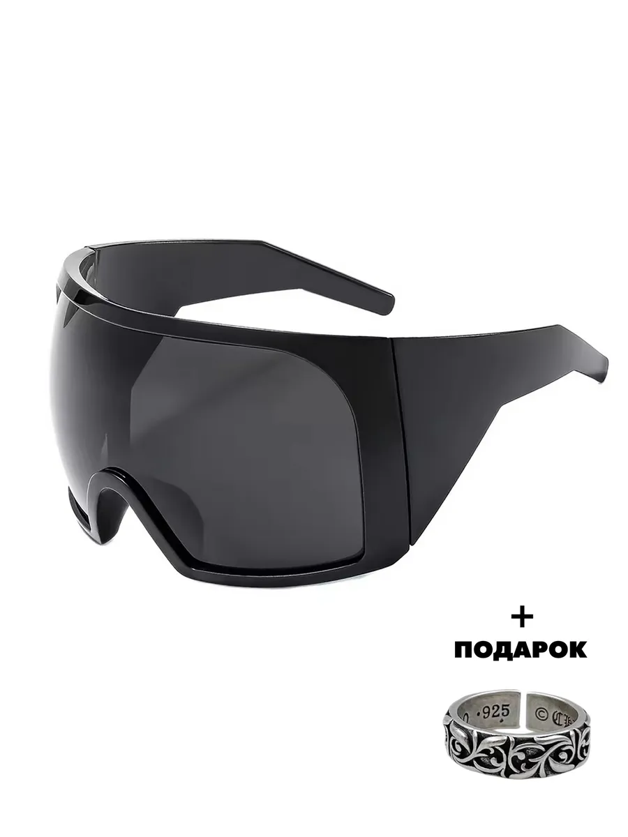 Очки солнцезащитные y2k opium. new rock. viperr. erd. Rick Owens