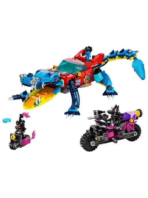 LEGO Конструктор Автомобиль-Крокодил 2 в 1 494 детали, вариант, фото 3