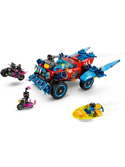 LEGO Конструктор Автомобиль-Крокодил 2 в 1 494 детали, вариант, фото 4