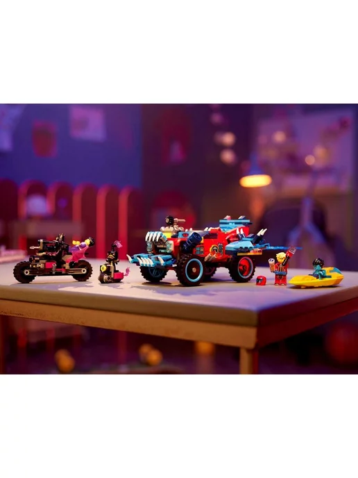 LEGO Конструктор Автомобиль-Крокодил 2 в 1 494 детали, вариант, фото 8