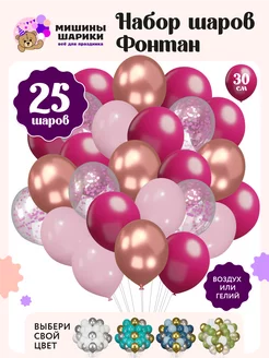 Воздушные шары фотозона День рождения набор Мишины Шарики 218557527 купить за 231 ₽ в интернет-магазине Wildberries
