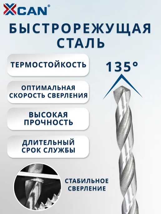 XCAN Набор для восстановления резьбы М8х1,25мм, 8x1.25 мм, фото 7