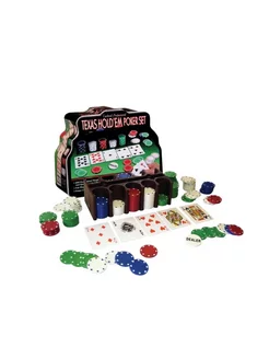 Набор для игры Texas Holdem Poker Set без бренда 218697519 купить за 959 ₽ в интернет-магазине Wildberries