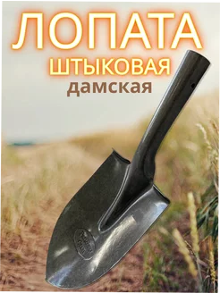 лопата штыковая дамская сталь 218711926 купить за 272 ₽ в интернет-магазине Wildberries