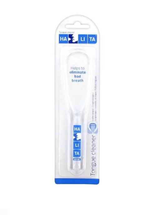 Vitis Скребок для языка Halita Toungue Cleaner, белый, фото 3
