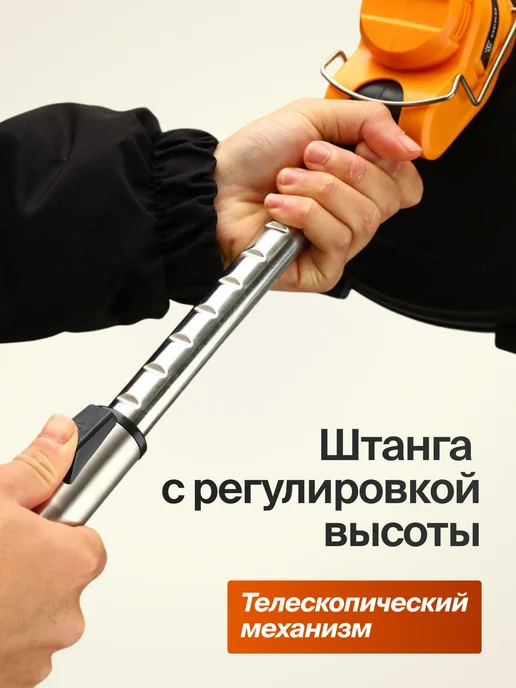 DEKO Триммер аккумуляторный для травы 2акб Косилка, вариант, фото 7
