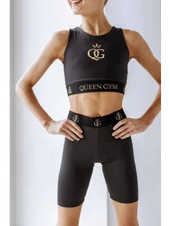 Велосипедки Black Queen Gym 218778509 купить за 2 054 ₽ в интернет-магазине Wildberries