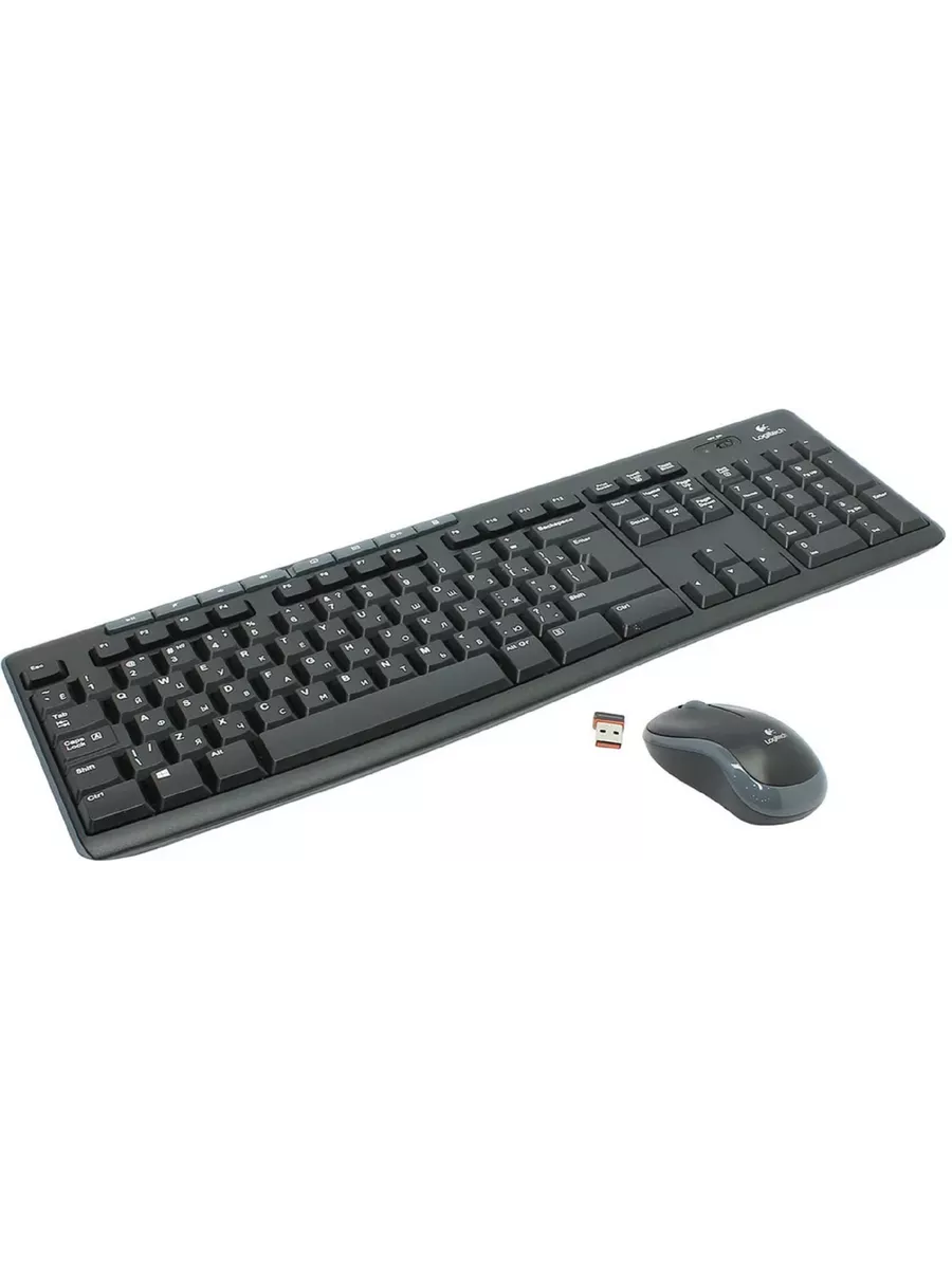 Беспроводной комплект клавиатура + мышь MK270 (920-003381) Logitech купить по цене 89,17 р. в интернет-магазине Wildberries в Беларуси | 218796922