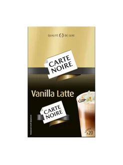 Напиток кофейный Vanilla latte растворимый 20шт, 320г CARTE NOIRE 218812681 купить за 775 ₽ в интернет-магазине Wildberries