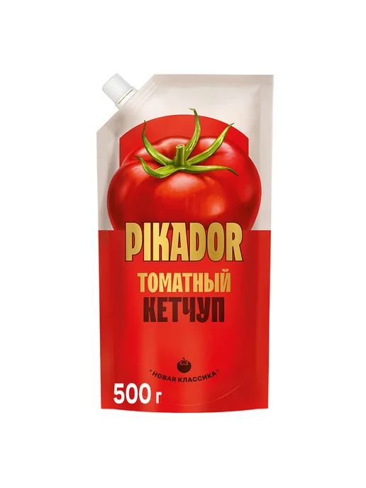 PIKADOR Кетчуп Томатный 500 г, 500 г