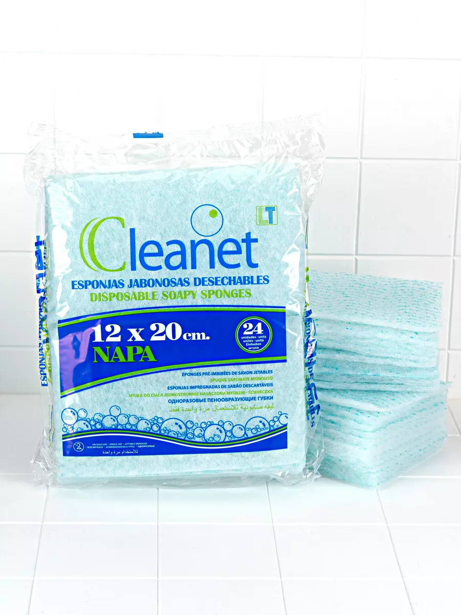 Пенообразующие губки Cleanet Compact
